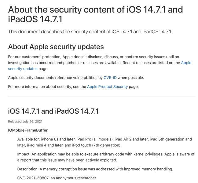 仁化苹果手机维修分享iOS 14.7.1 正式版更新内容及升级方法 